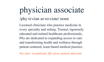 Collection image for: Physician Associate Definition
