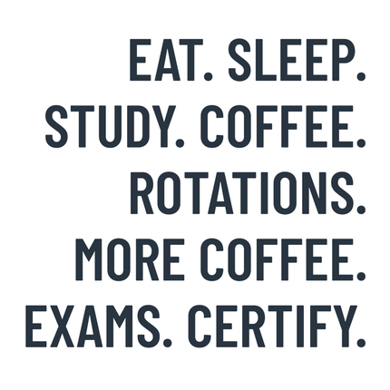 Collection image for: Eat. Sleep. Study. Coffee...