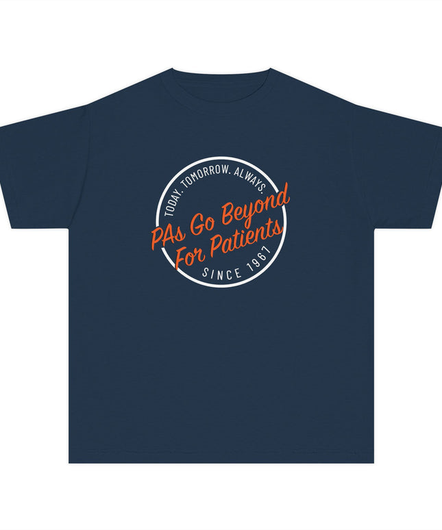 PAs Go Beyond for Patients Youth Tee