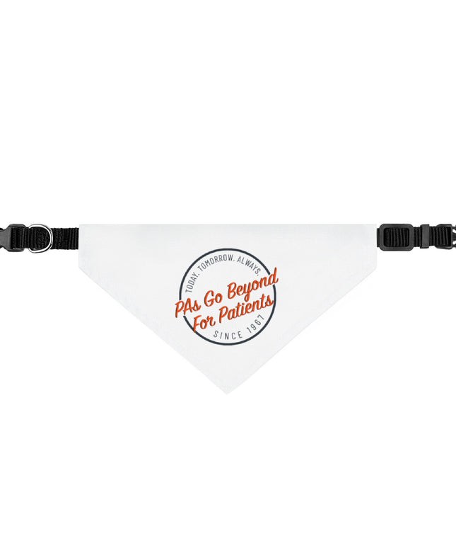 PAs Go Beyond for Patients | Clip-On Pet Bandana