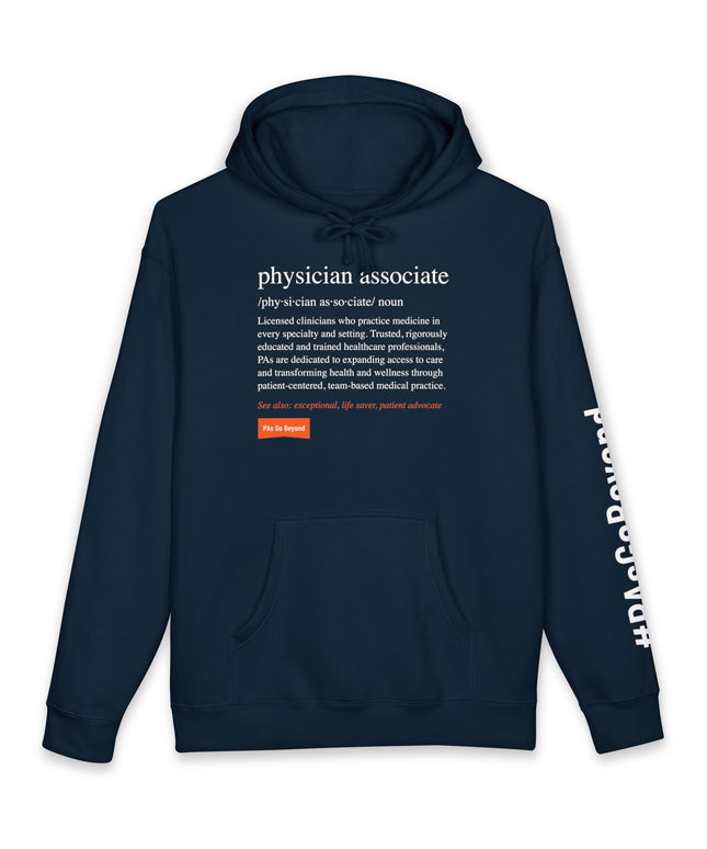 Physician Associate Definition Hoodie