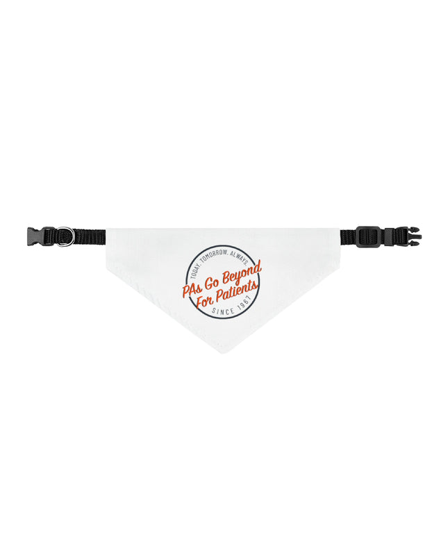 PAs Go Beyond for Patients | Clip-On Pet Bandana