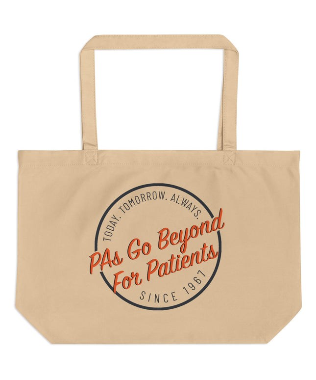 PAs Go Beyond For Patients Tote | Large